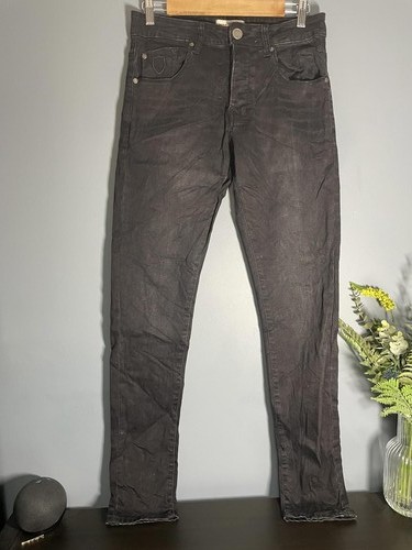 Police slim fit black jeans - slim,