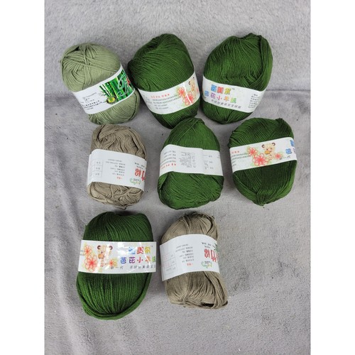 Skeins green baby - 7,