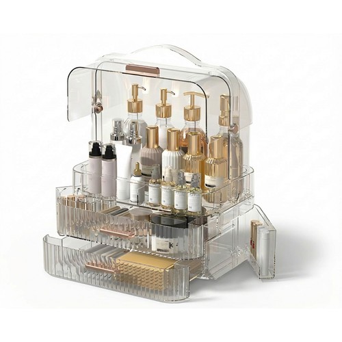 Large clear makeup storage - makeup,
