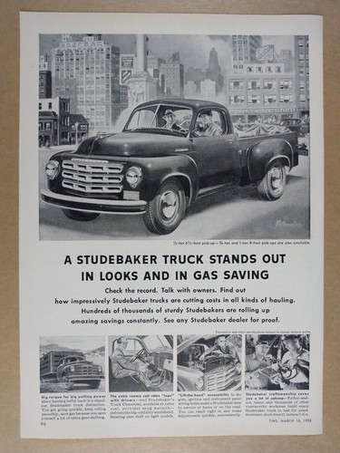 1953 studebaker ton pickup - 1/2,