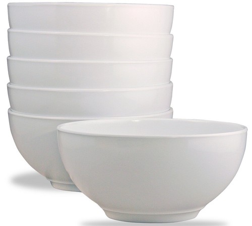 600ml melamine white - x,