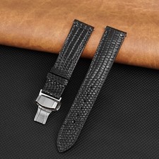 Lizard Leather Watch Strap Men