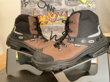 ARCO Work SITE boots Safety Boots brown uk12 steel toe ????