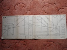 RCM&E Plans of the Elf 16 semi scale jet fighter June 1986 28" span