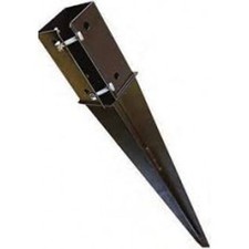 Fence post support spike - post,