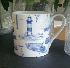 Bone China Blue Nautical