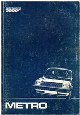 AUSTIN METRO 1.0 & 1.3 PETROL