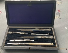 Vintage Draughtsman Instrument Set Technical Drawing Set  Geometry Engineering.