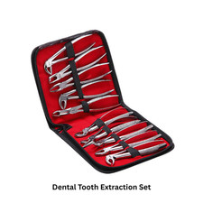 Dental Tooth Extraction Forceps Set | Upper & Lower Oral Surgery Instruments