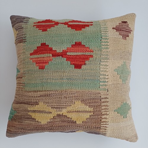 Afghan handmade cushion - handmade, cover