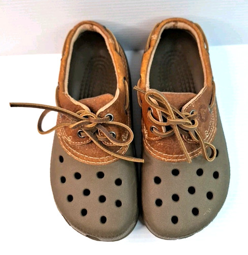 Crocs islander leather lace - crocs,