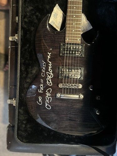 Ozzy osbourne autographed - ozzy,