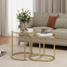 Coffee Table Set of 2 Modern