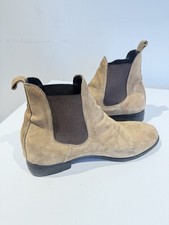 Women's Tan Suede Chelsea