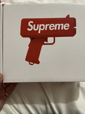 Supreme Cash Cannon RED Edition Highly Collectible Man Cave Party Money