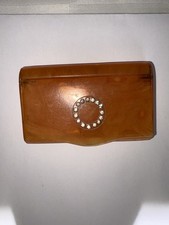 Amber Bakelite Art Deco