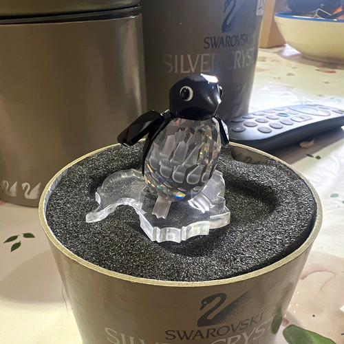 Swarovski crystal penguin - swarovski,