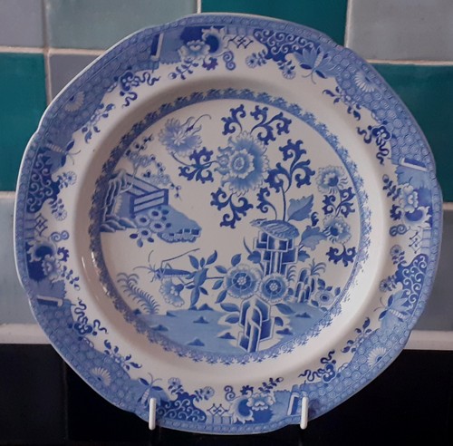 Spode dinner plate grasshopper - dinner,