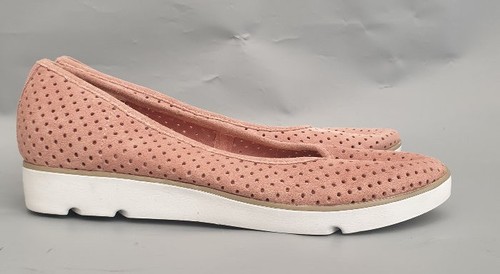 Clarks evie buzz pink suede - buzz,