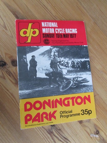 Donnington park programme - park,