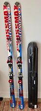 Salomon Crossmax10 skis with S914 bindings, poles & sport tube bag