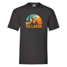 Ski You Later T Shirt Small-2XL
