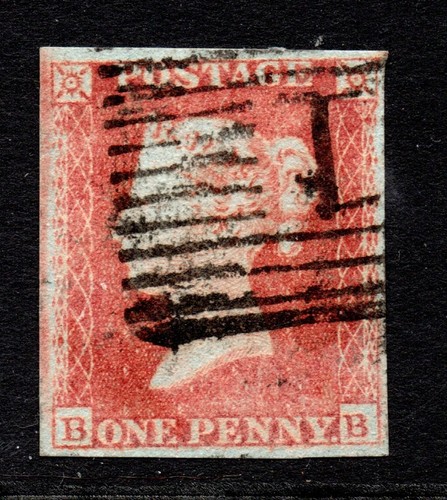 Penny red 1841 imperf - gb, sg