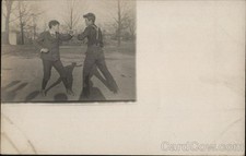 Two Boys Boxing Original