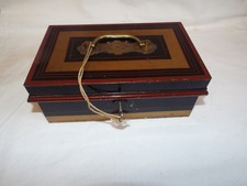 Antique toleware cash money