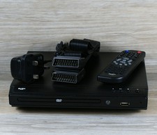 Bush CDV-94288 Compact DVD Player inc Remote Caravan Camper Van Working VGC