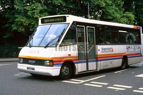 35mm slide stagecoach - stagecoach, optare