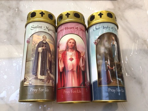 Religious candles set three - set,