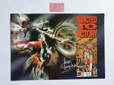 BETA TECHNO 1997/98 DOUGIE LAMPKIN REPLICA TRIALS SALES BROCHURE 4 Pgs 