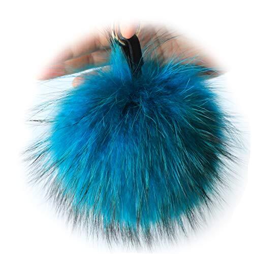 Real raccoon fox fur and - raccoon,