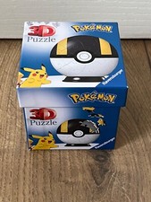 Pokemon Ultra Ball 55 Piece 3D Puzzleball by Ravensburger - Complete - VGC