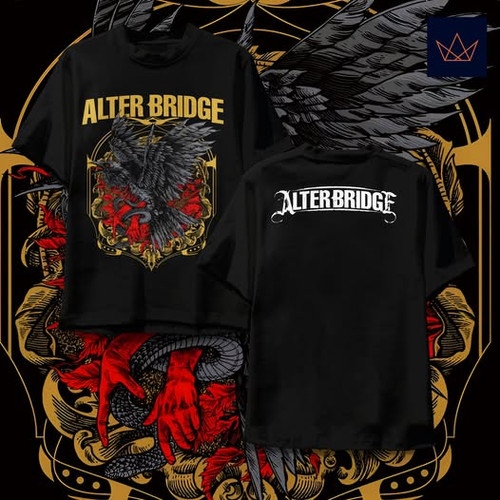 Alter bridge cotton black - bridge,