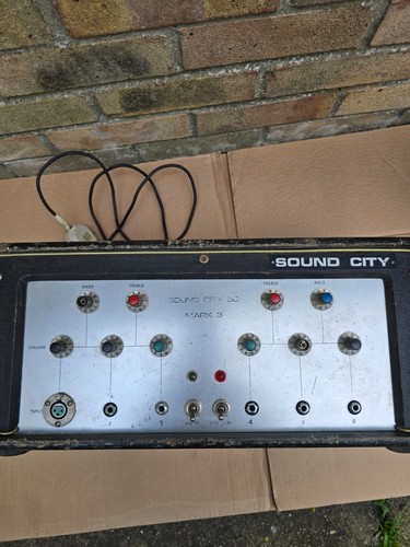 Vintage 1960s sound - sound, city