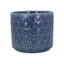 Navy Blue Plant Pot 1x