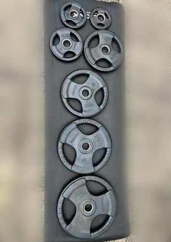 Bodymax rubber olympic weights - bodymax,