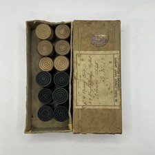 Vintage Wooden Draughts /