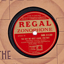 RARE GLENN MILLER 78 THE MAN WITH THE MANDOLIN/ DAY WE MEET AGAIN R- Z MR 3126 E