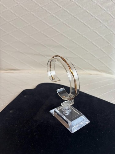 Minimalist twisted gold - gold, tone