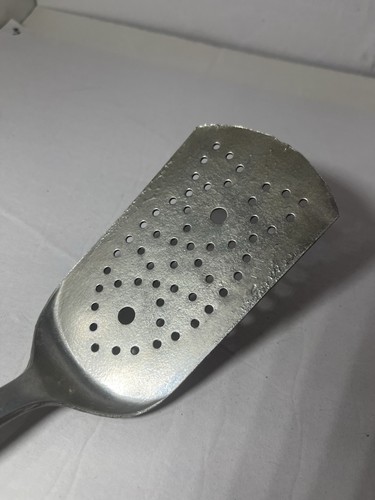 Vintage aluminum spatula - vintage,