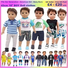 18" BOY Doll clothes Football