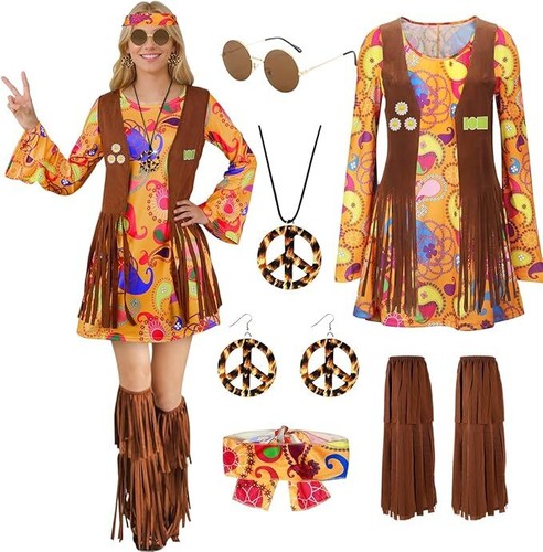 Women girl hippie fancy dress - girl,