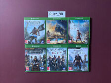 X6 Assassins Creed Xbox One/Series X Games Bundle/Joblot UK PAL VERY GOOD COND