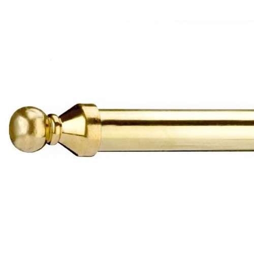 Deluxe polished brass stair - polished,