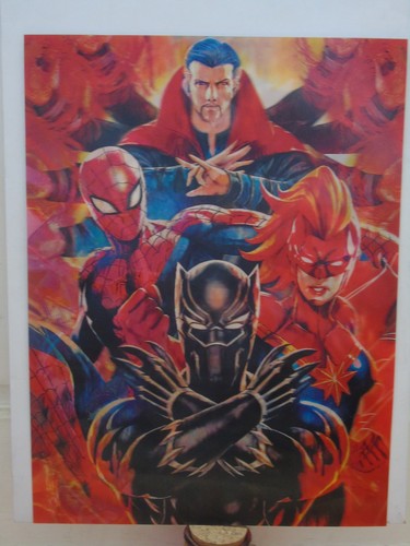 Marvel avengers triple - avengers, 3d