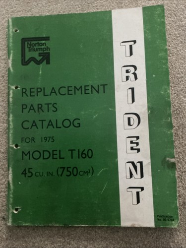 Triumph trident 1975 t160 - triumph,