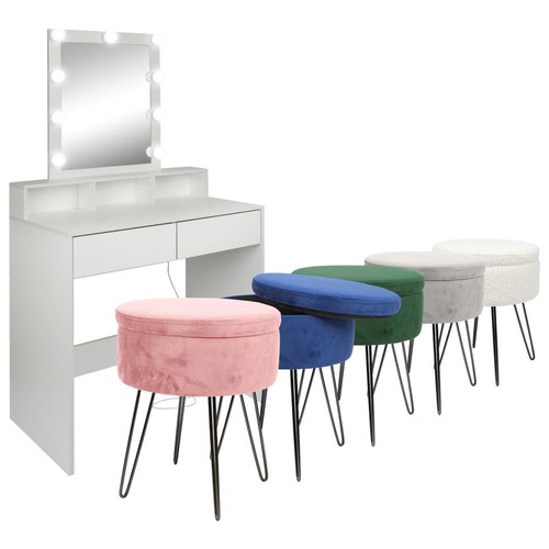 2pc wooden dressing table - wooden,